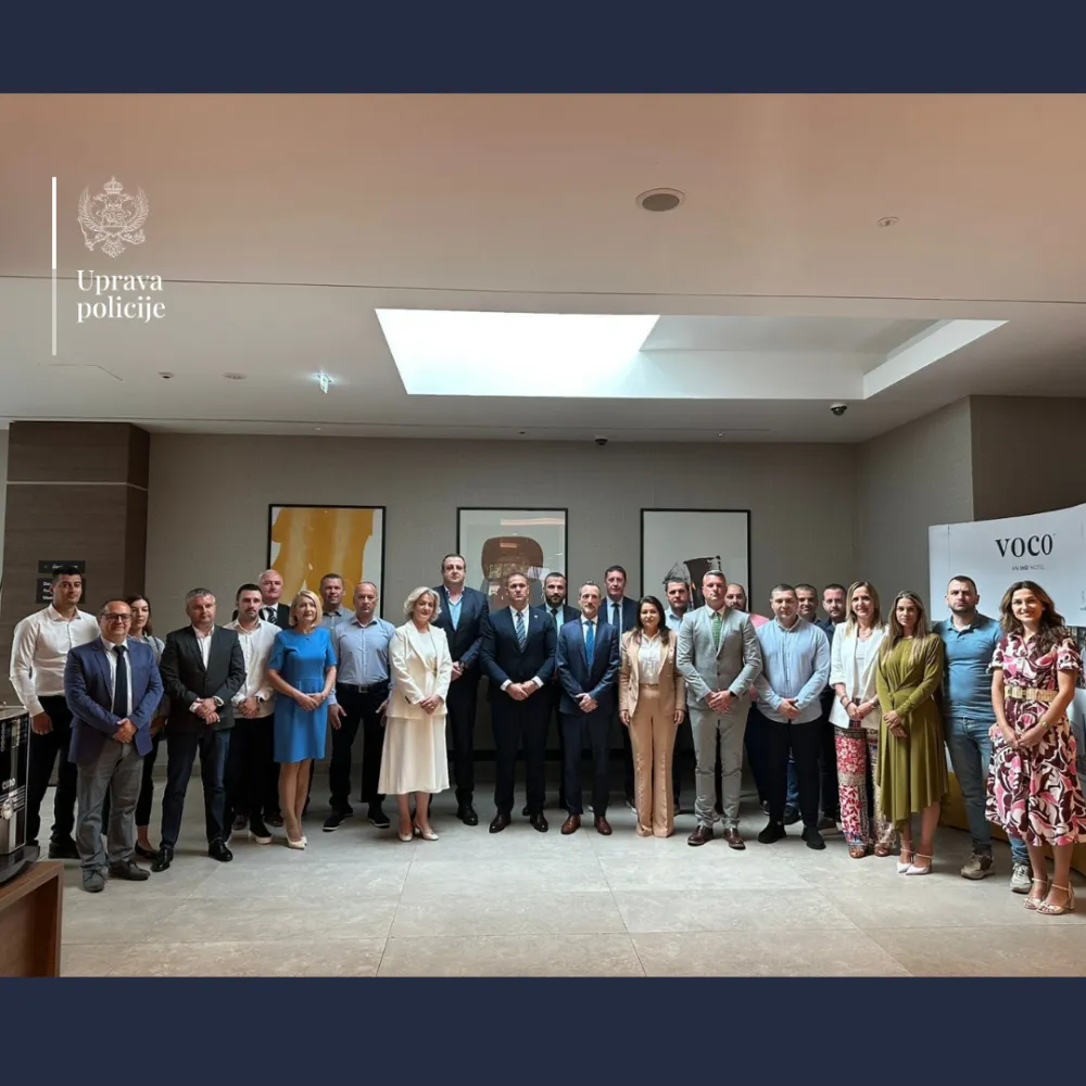 Uprava policije učestvovala na Nacionalnoj EMPACT radionici u Podgorici