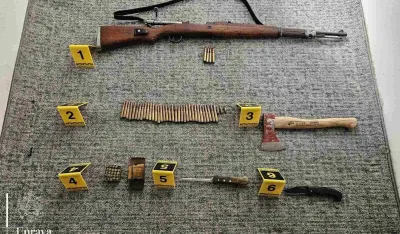 Uhap&scaron;en Danilovgrađanin: Pronađene pu&scaron;ka i municija u ilegalnom posjedu