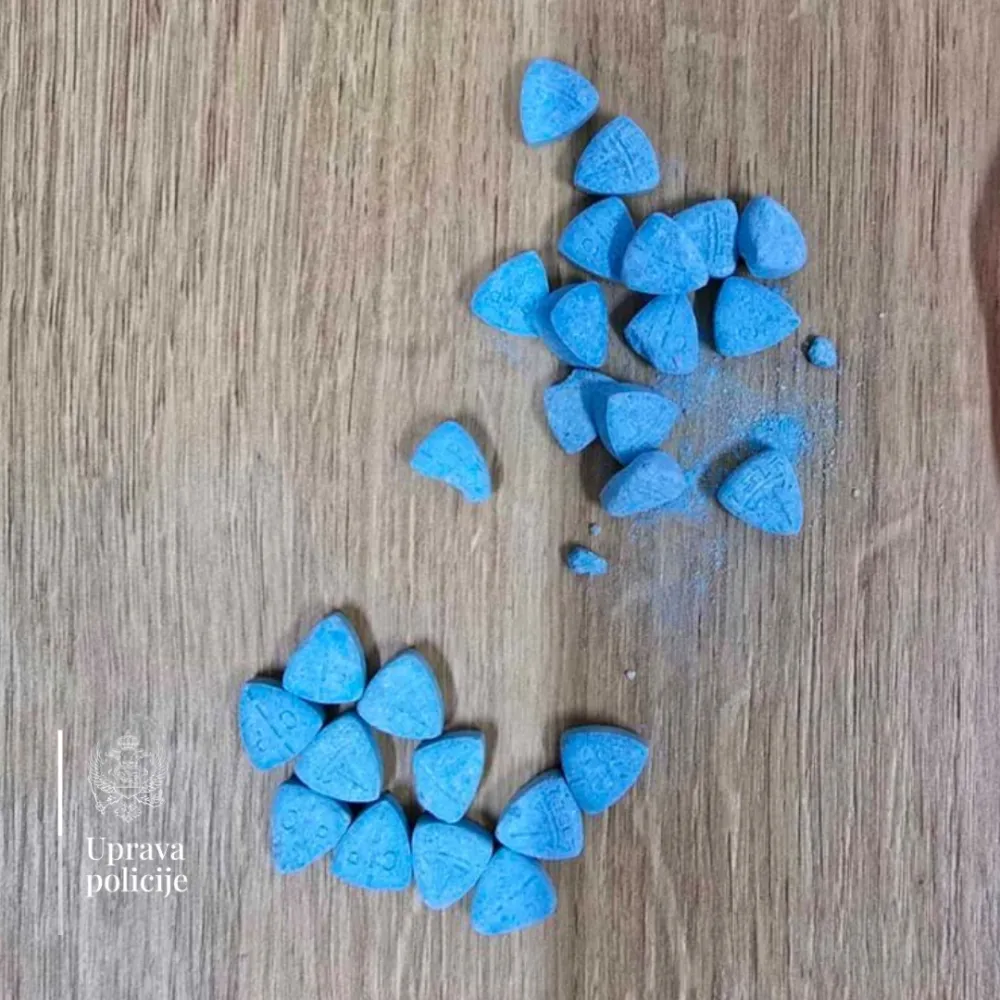 Prekr&scaron;ajna prijava protiv Ulcinjanjina, imao 26 tableta MDMA