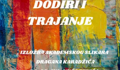 Likovna izložba akademika Dragana Karadžića od 20. do 23. jula u Kući Pekića