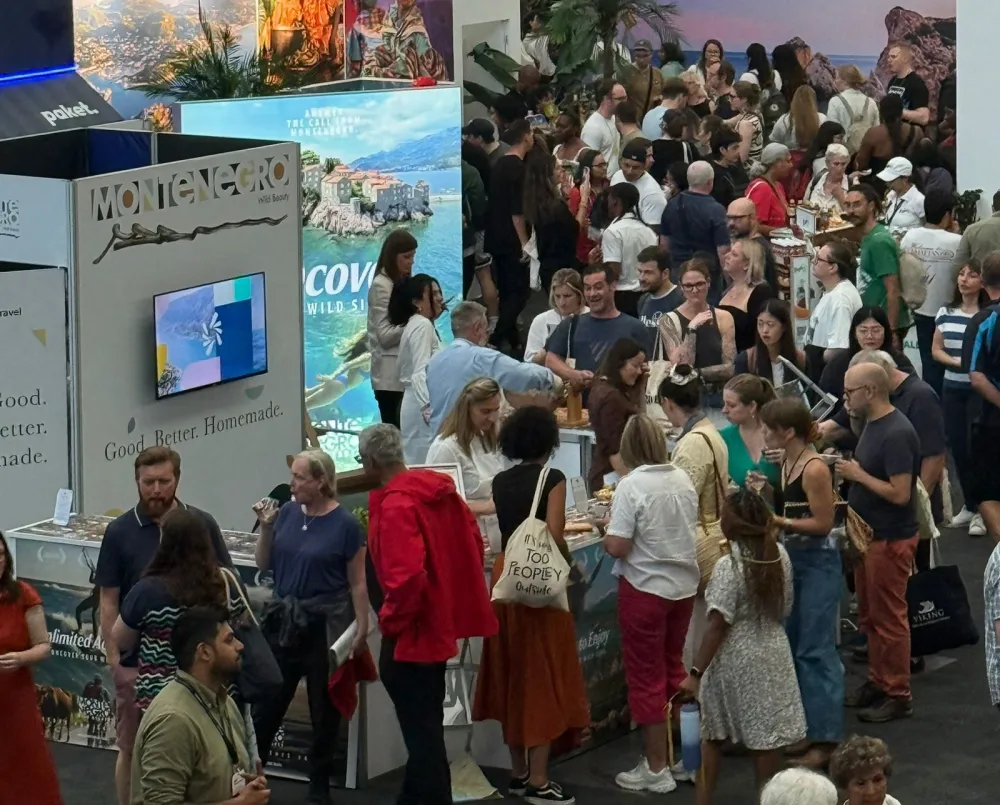 (FOTO) Ukusi Crne Gore osvojili London: Redovi za pr&scaron;ut, sir i vino na prestižnom Food festivalu