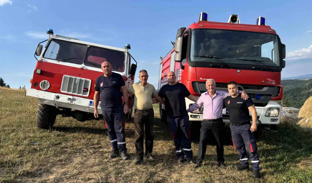 Osim ga&scaron;enja požara, bjelopoljski vatrogasci dopremili vodu do Bli&scaron;kova