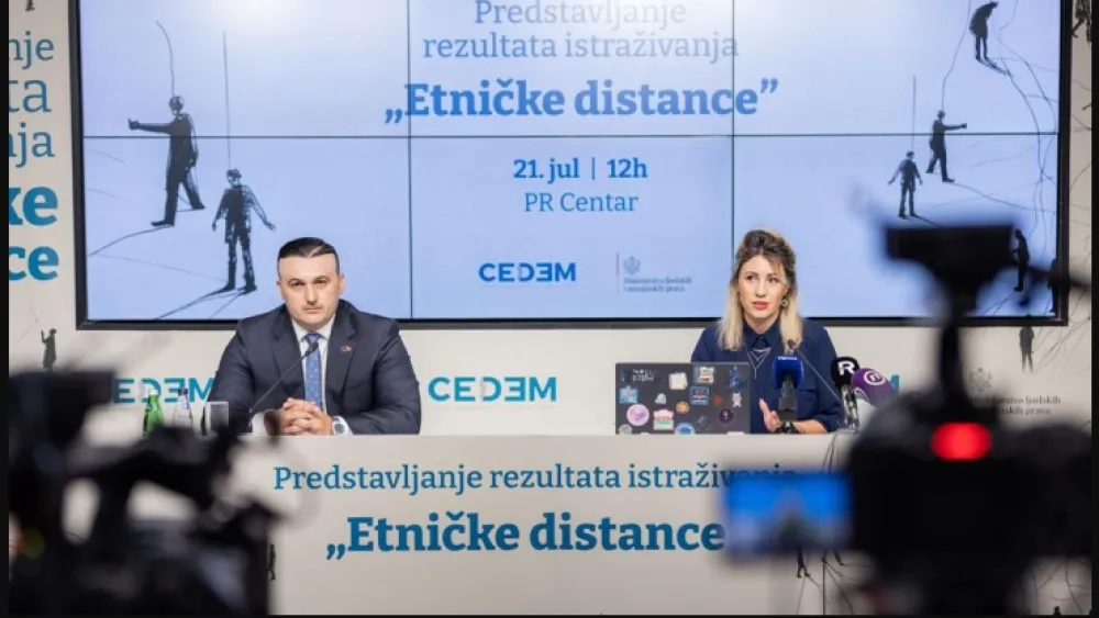 Istraživanje CEDEM-a: Zabilježen niži nivo etničke distance kod mladih do 30 godina