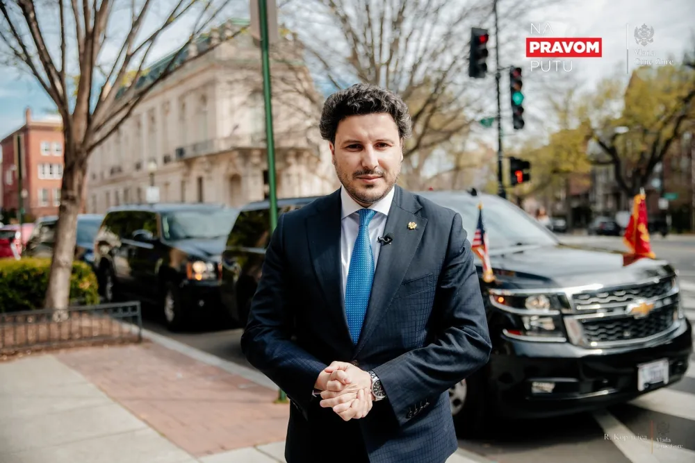 Abazović u Va&scaron;ingtonu: U Kapitolu će govoriti o borbi protiv kriminala i trgovine ljudima