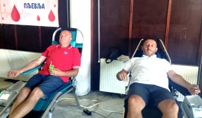Humanisti iz 25 klubova u Pljevljima darivali 94 jedinice krvi