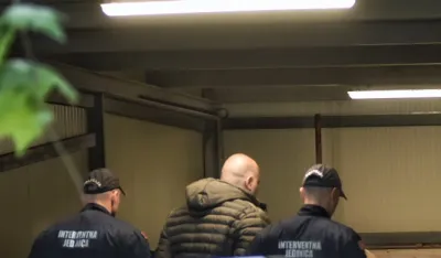Privođenje Danila Mandića kod istražnog sudije