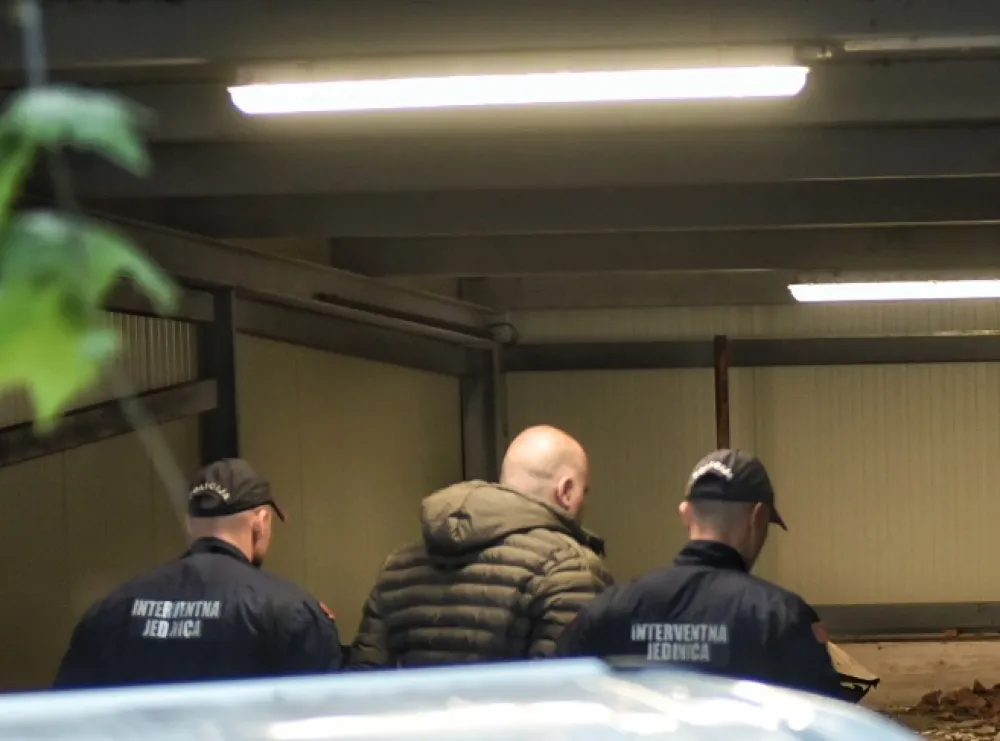 Privođenje Danila Mandića kod istražnog sudije