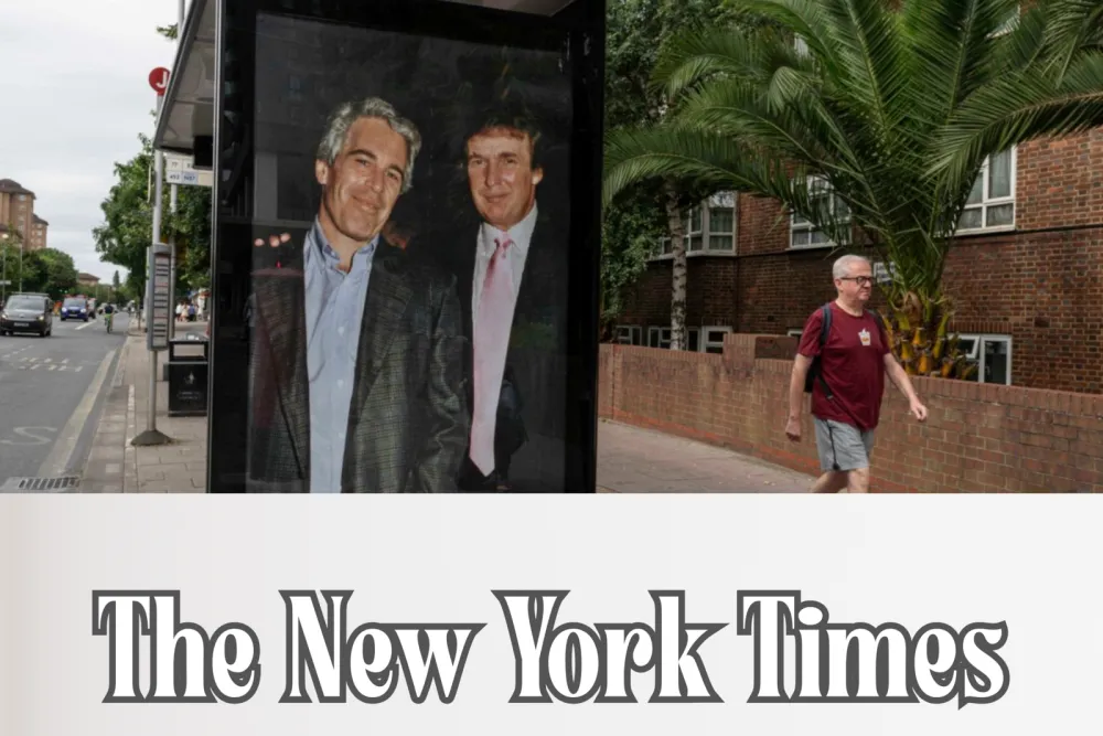 Bilbord blizu stanice u Londonu, nedaleko od američke ambasade, koji su postavili građanski aktivisti.