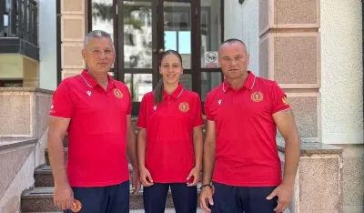 Ena sa svojim trenerima