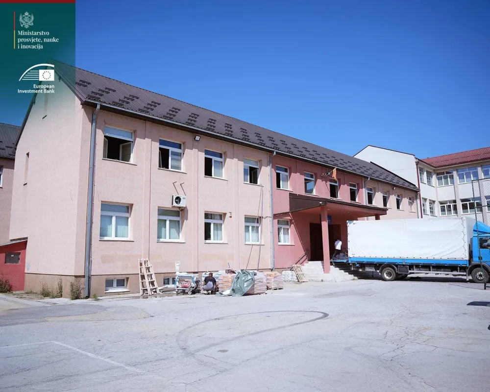 Počeli radovi na rekonstrukciji Srednje elektro-ekonomske &scaron;kole u Bijelom Polju