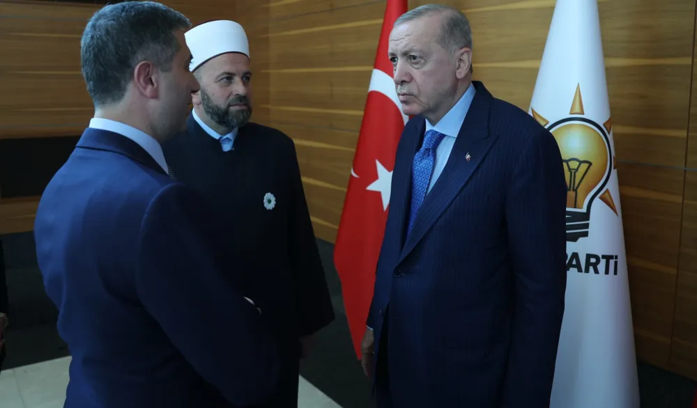 Reis Fejzic se sastao sa predsjednikom Erdoganom