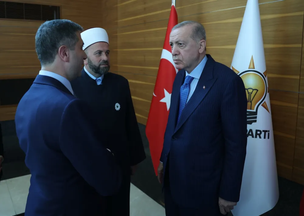 Reis Fejzic se sastao sa predsjednikom Erdoganom