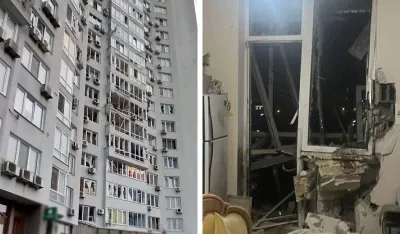 Povrijeđeno osam u ruskom vazdu&scaron;nom napadu na Kijev