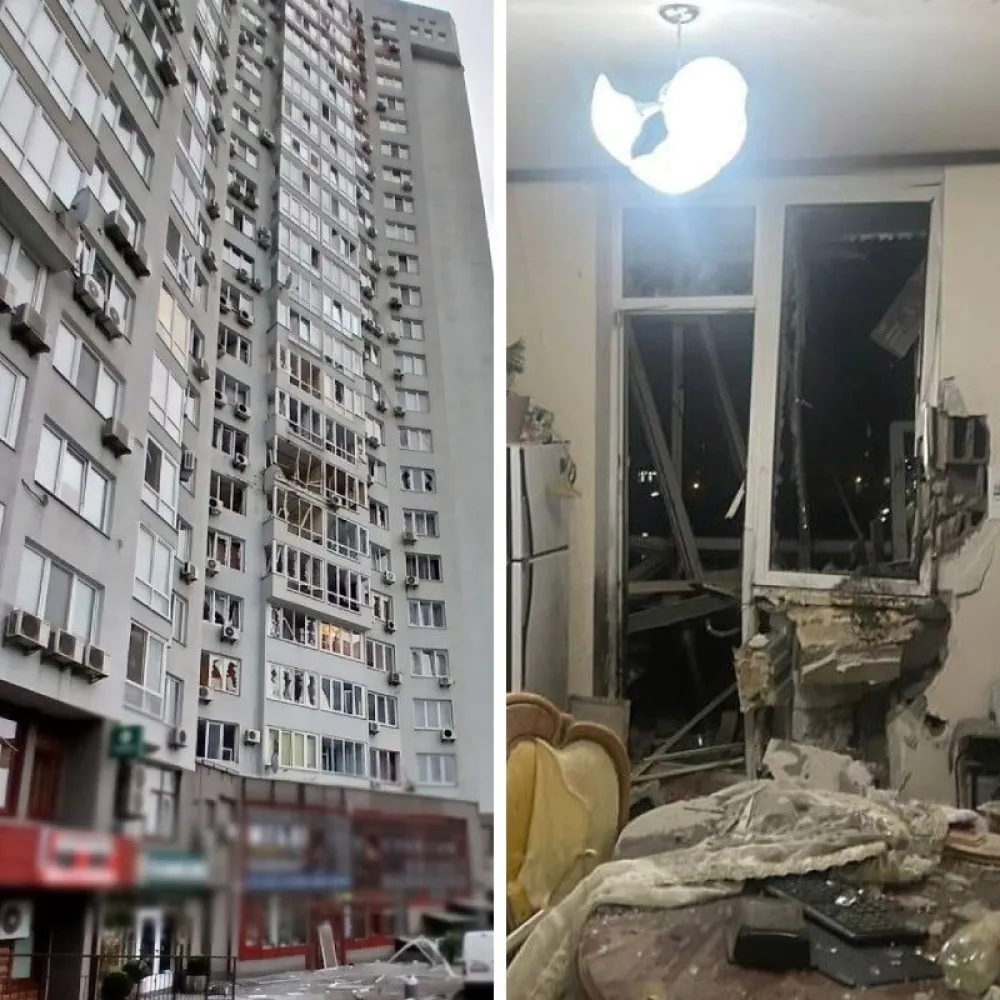 Povrijeđeno osam u ruskom vazdu&scaron;nom napadu na Kijev