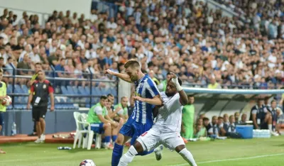 Milan Vu&scaron;urović u prvom meču protiv Milsamija