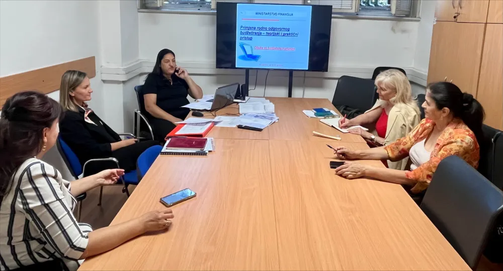 Ministarstvo finansija organizovalo obuku na temu &bdquo;Primjena rodno odgovornog budžetiranja&rdquo;