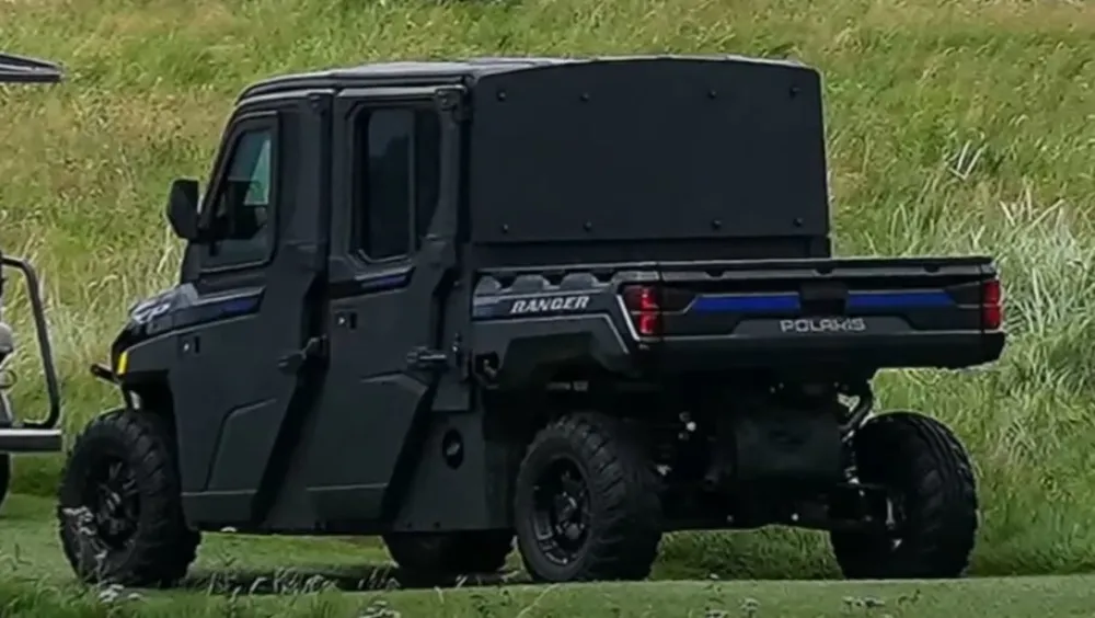 (VIDEO) Golf Force One: &Scaron;ta se zna o Trampovom blindiranom vozilu