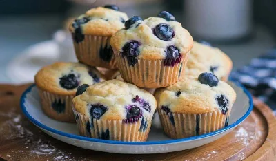 Napravite savr&scaron;ene mafine s borovnicama za samo 20 minuta