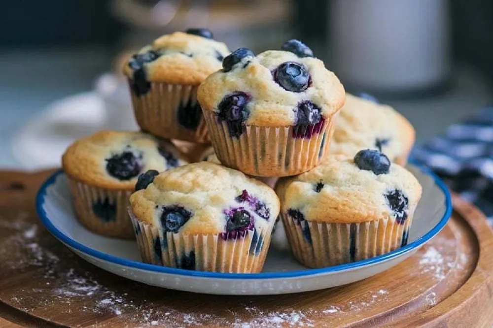 Napravite savr&scaron;ene mafine s borovnicama za samo 20 minuta