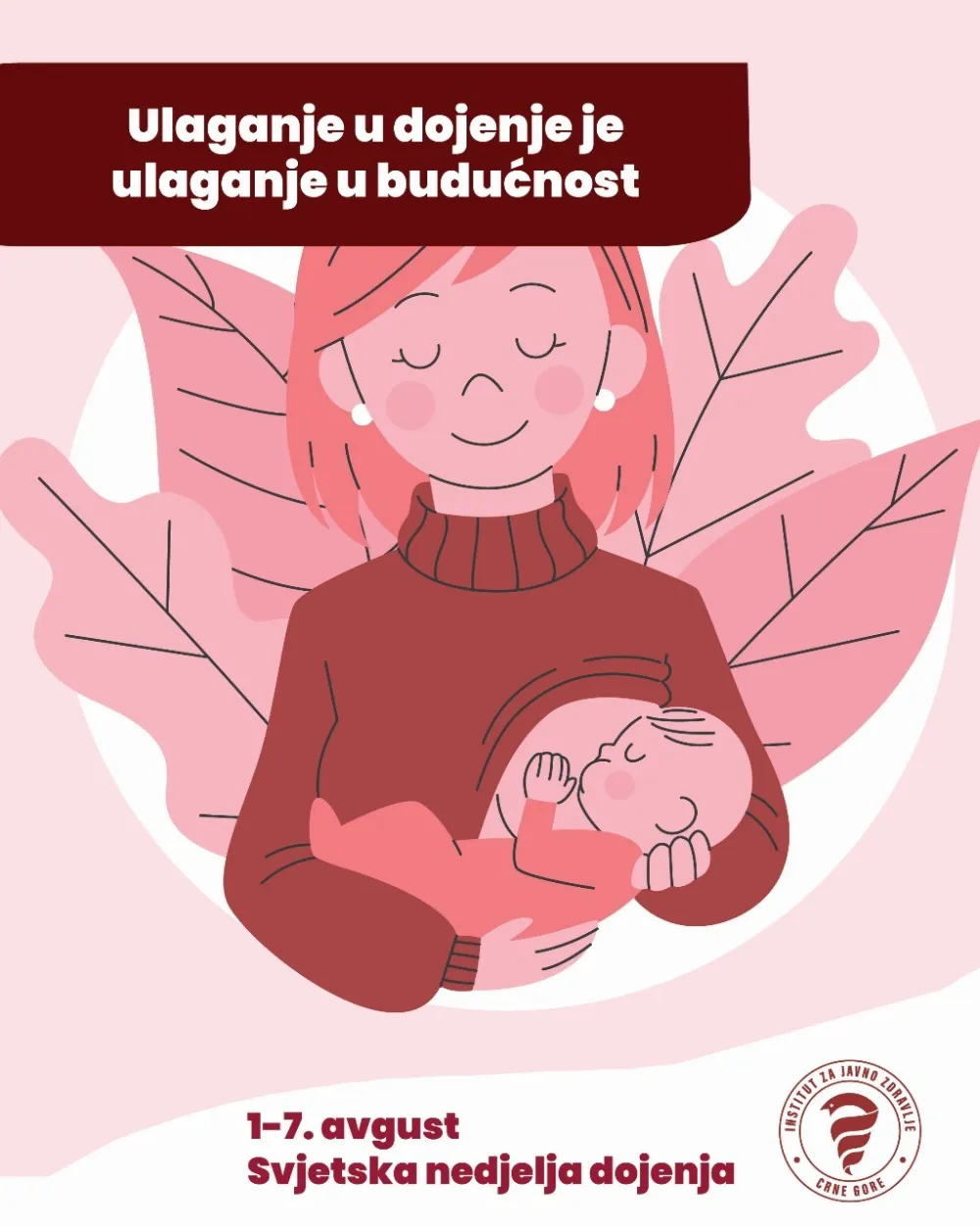 IJZ: Dojenje jedan od najefikasnijih načina za očuvanje zdravlja majke i djeteta