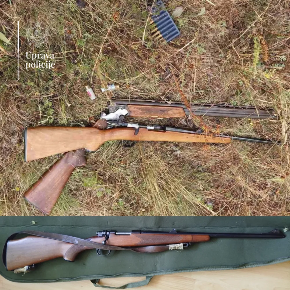 Bijelo Polje: Nakon prijave o porodičnom nasilju pronađene i oduzete pu&scaron;ke i municija