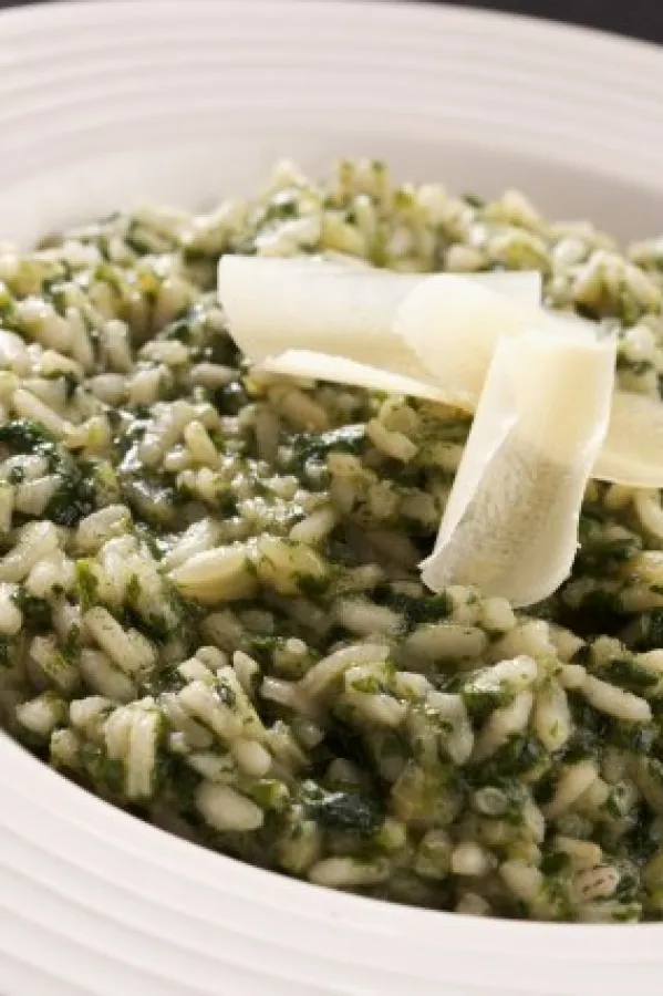 Spanać s paradajzom i rižom