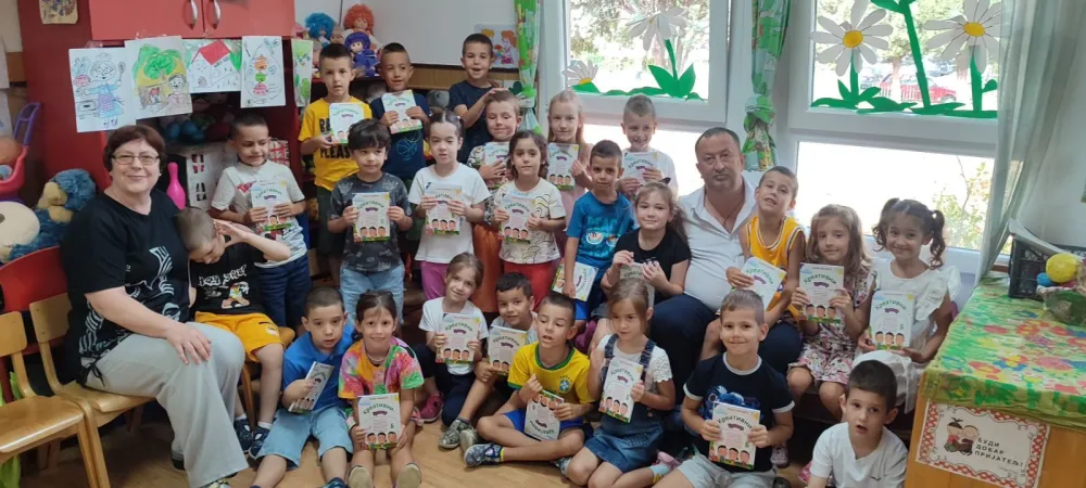 Djecu vrtića "Đina Vrbića"&nbsp; kroz stihove savladali azbuku