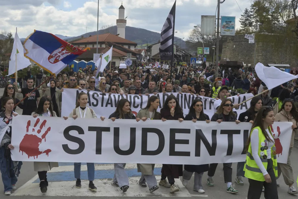 Novi Pazar: Blokirana magistrala ka Crnoj Gori