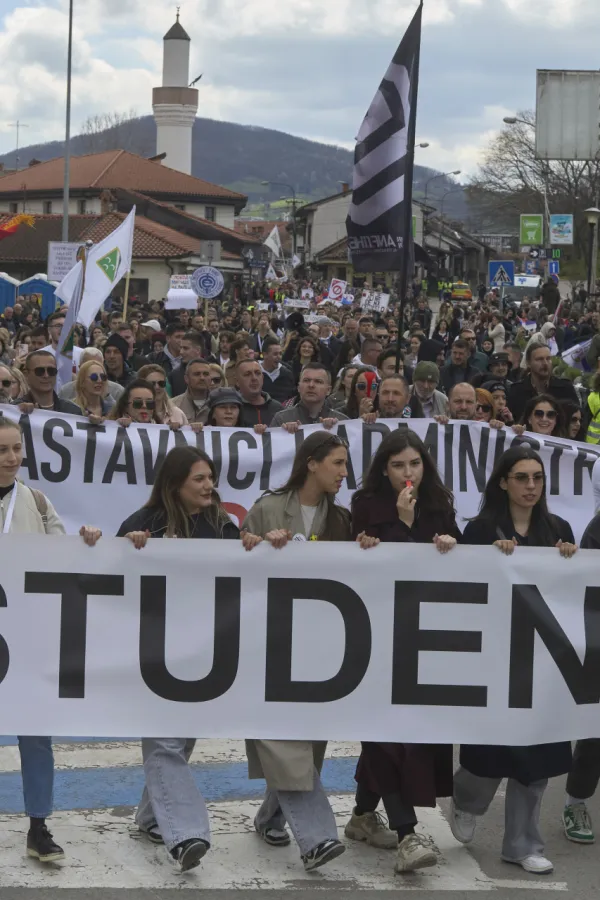 Novi Pazar: Blokirana magistrala ka Crnoj Gori