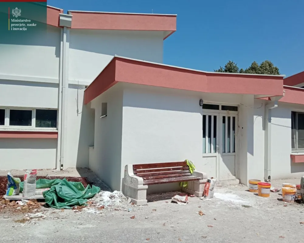 Zavr&scaron;ena adaptacija O&Scaron; Jovan Toma&scaron;ević u Virpazaru