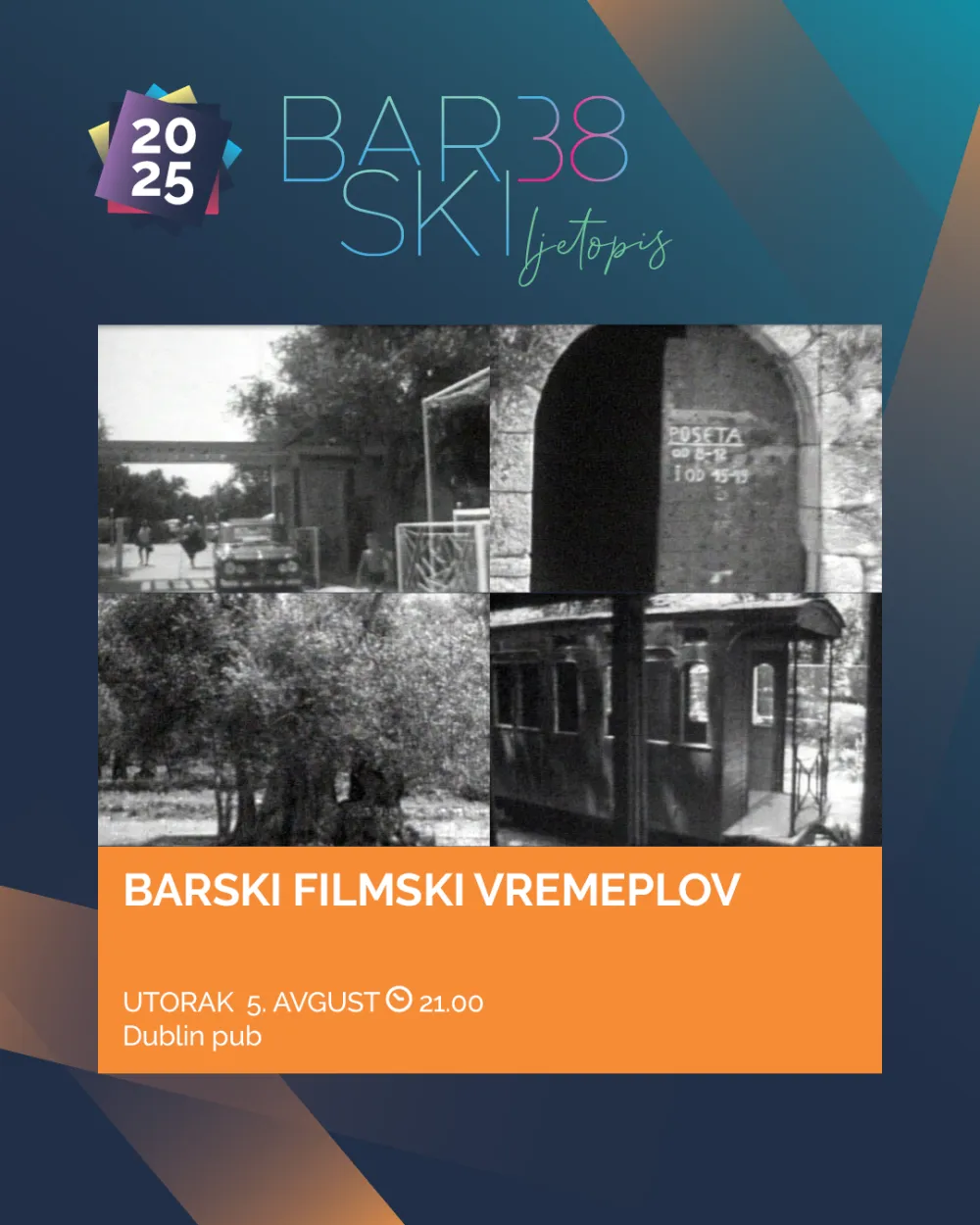 PLAKAT ZA FILMSKU REVIJU U BARU