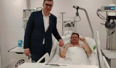 Vučić posjetio Gli&scaron;ića u bolnici: "Darko nesalomivi"