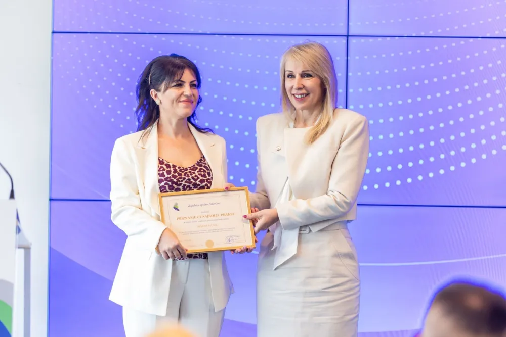 Priznanje Op&scaron;tini &Scaron;avnik za najbolju praksu u uključivanju građana