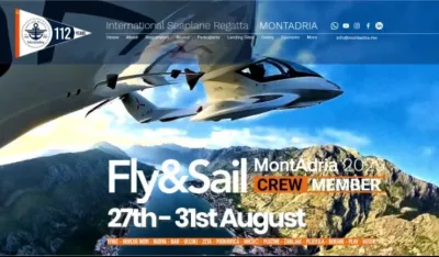 Međunarodna hidroavio regata MontAdria krajem avgusta