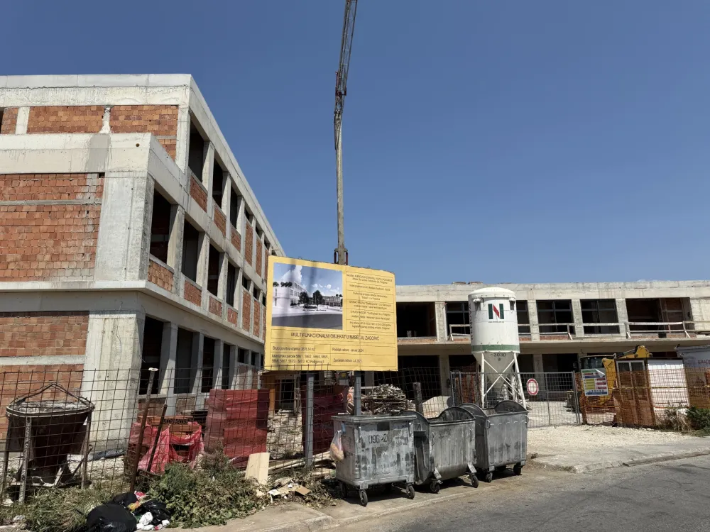 Probijen rok za zavr&scaron;etak izgradnje vi&scaron;enamjenskog objekta u Zagoriču: Priključak za struju produžio radove