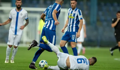 Sa meča na stadionu pod Goricom
