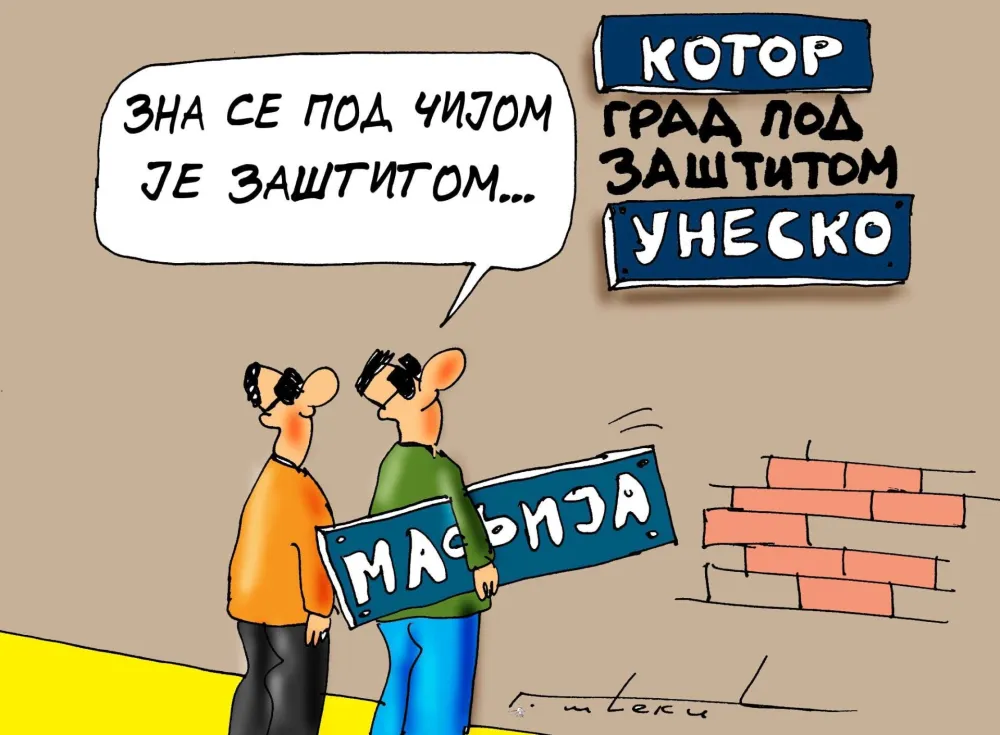 Goran &Scaron;ćekić karikatura Dana