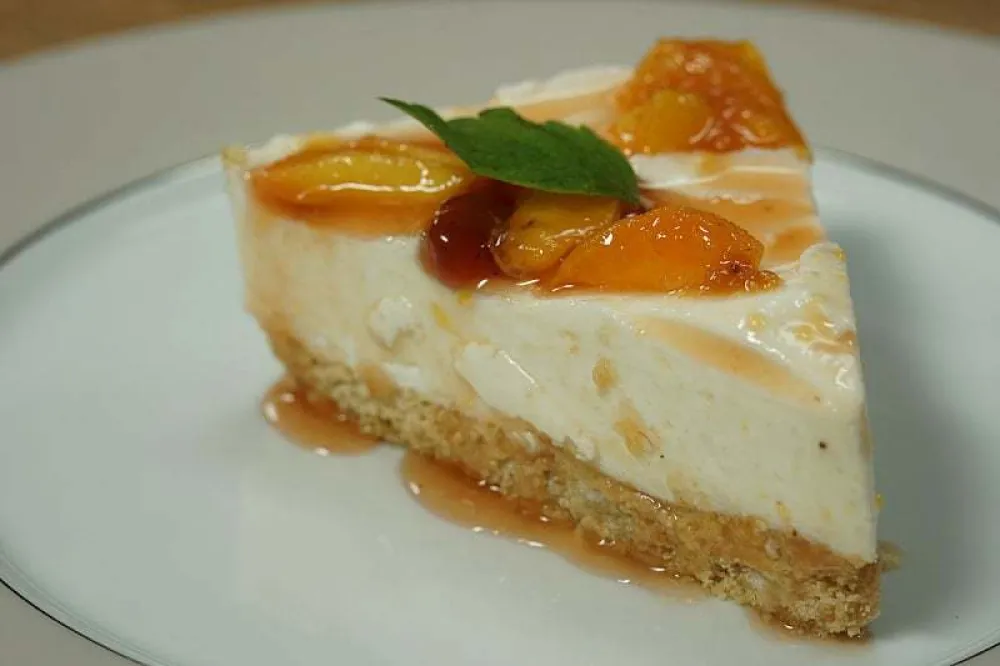 Voćni čizkejk kremasta osvježavajuća poslastica