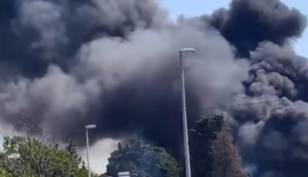 Bar: Požar kod autobuske stanice