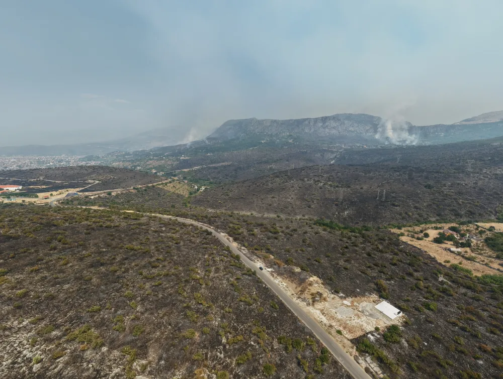 Požar Doljane - Vrbica