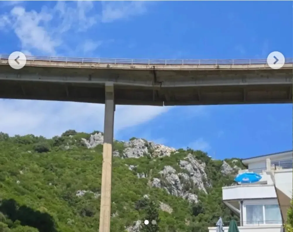 Vozači zabrinuti, "pukotina" bezbjedna