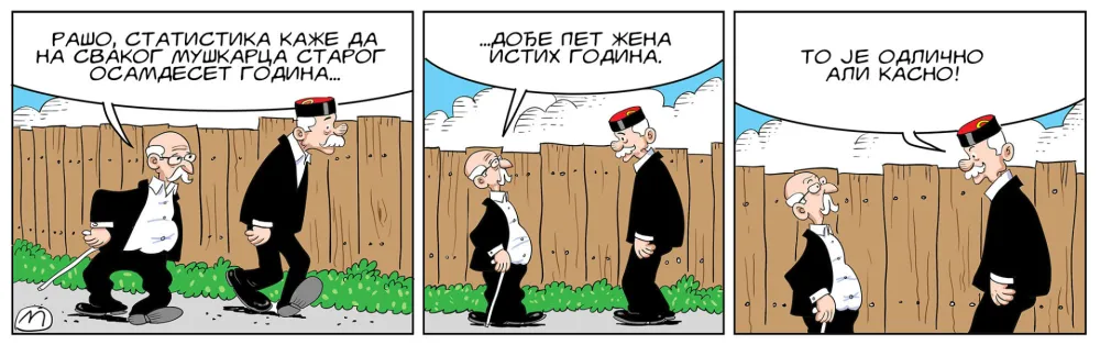 Mirko Zulić strip Dana