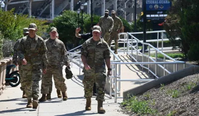 (FOTO) Tramp tvrdi da je kriminal van kontrole, poslao Nacionalnu gardu na ulice Va&scaron;ingtona