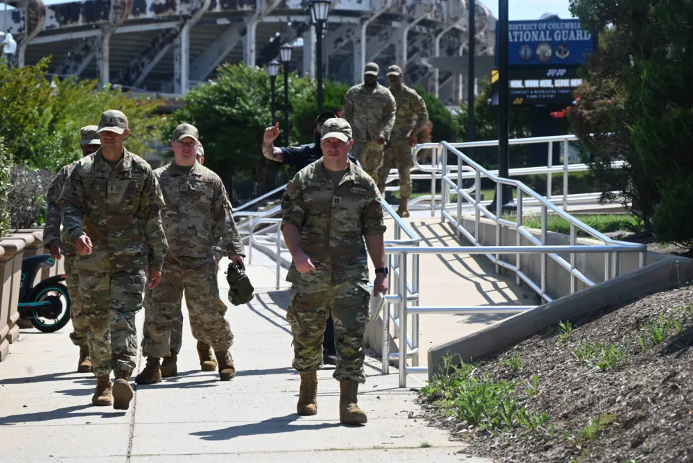 (FOTO) Tramp tvrdi da je kriminal van kontrole, poslao Nacionalnu gardu na ulice Va&scaron;ingtona