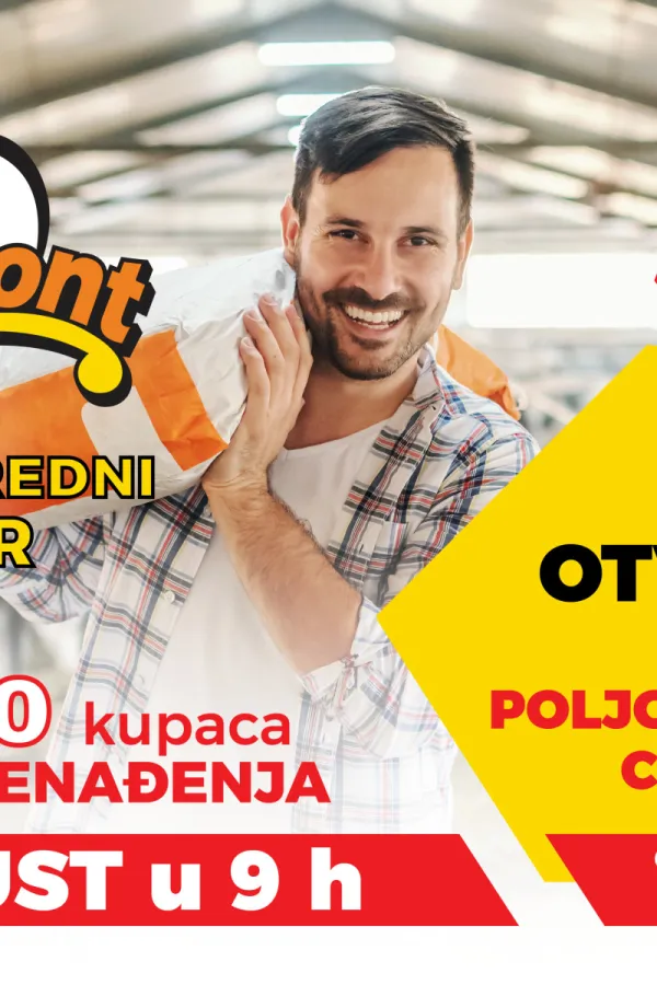 AGROMONT POLJOPRIVREDNI CENTAR OD SJUTRA I U GOLUBOVCIMA 