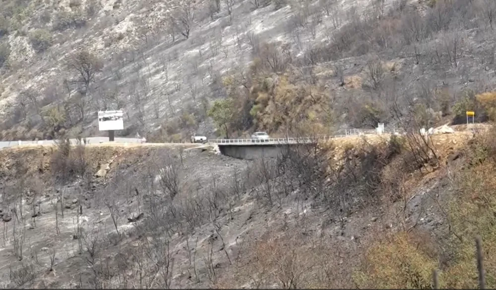 (VIDEO) Pogledajte kako izgledaju Buljarica i Čanj nakon požara