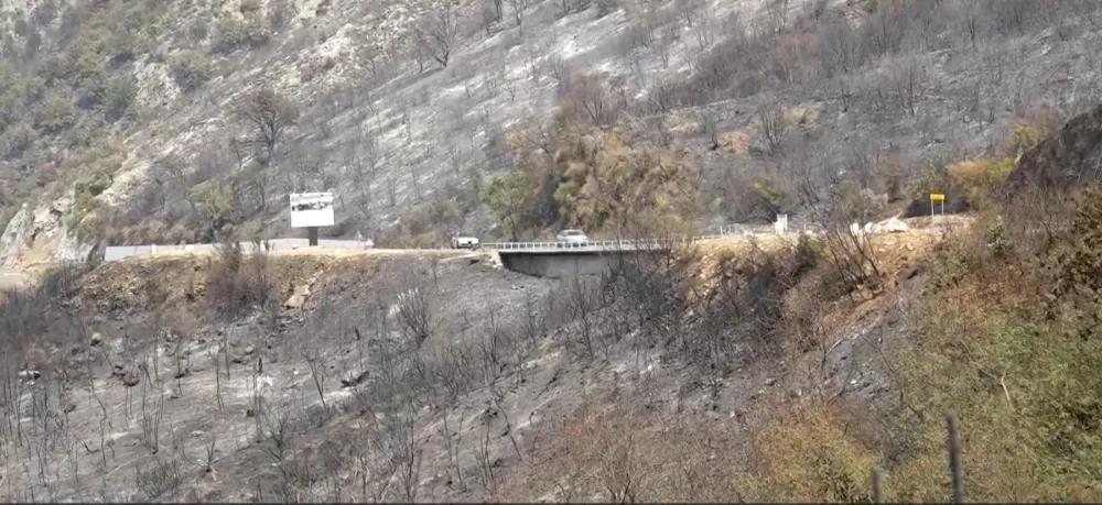 (VIDEO) Pogledajte kako izgledaju Buljarica i Čanj nakon požara
