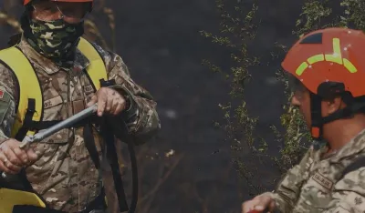 Vojaska CG učestvovala u ga&scaron;enju požara