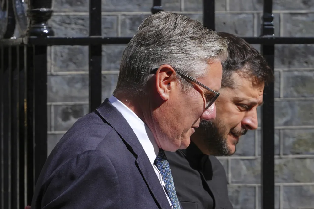 Zelenski stigao u London