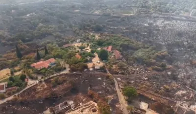 UP: Varničenja električnih provodnika izazvalo požar u Piperima